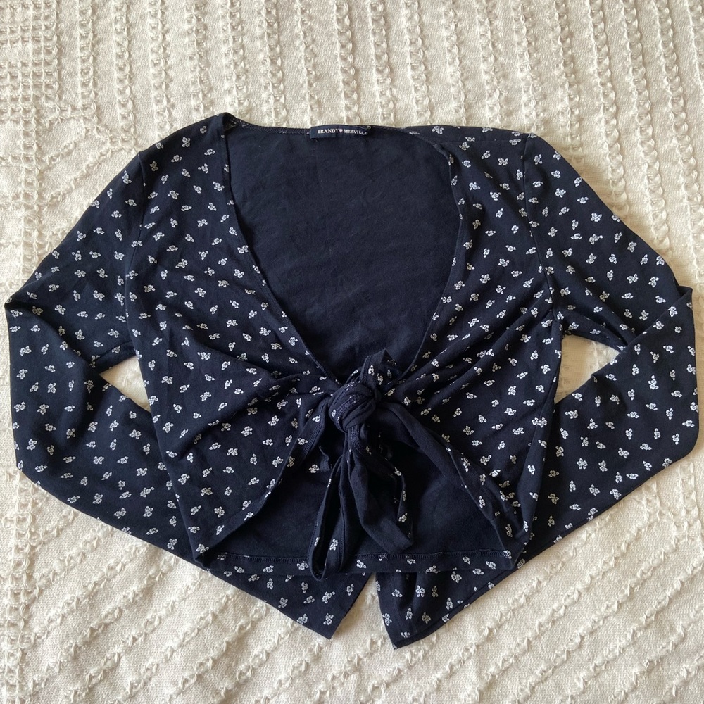 Longsleeve wrap top